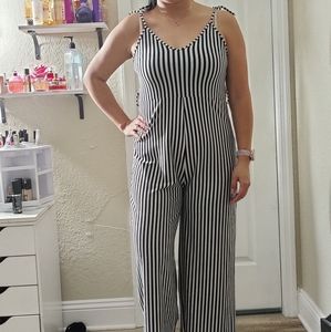 Strip jumpsuit